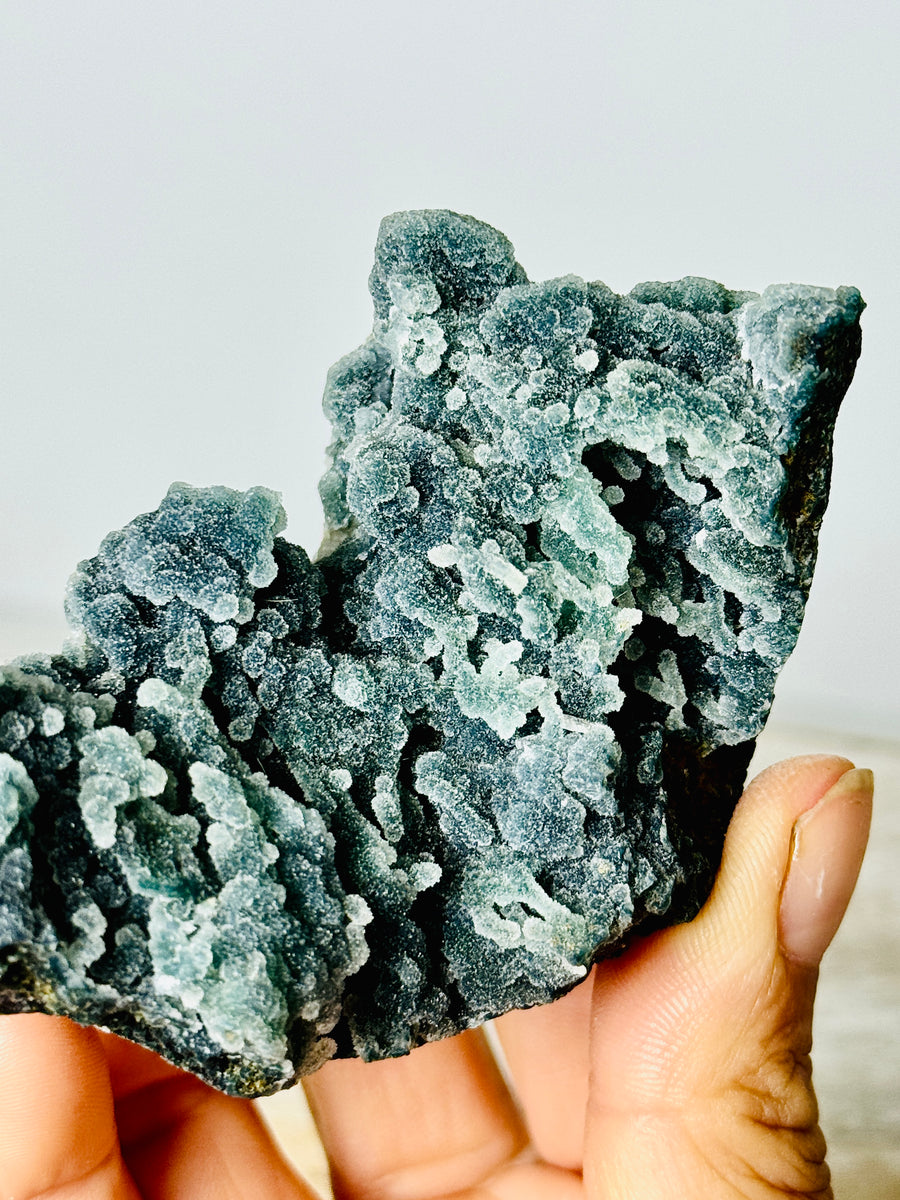Green Chalcedony from Maharashtra, India