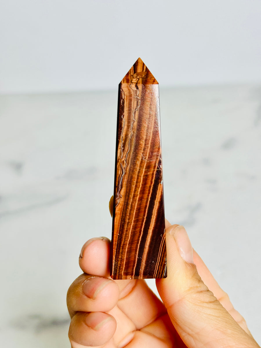 Red Tiger Eye Tower