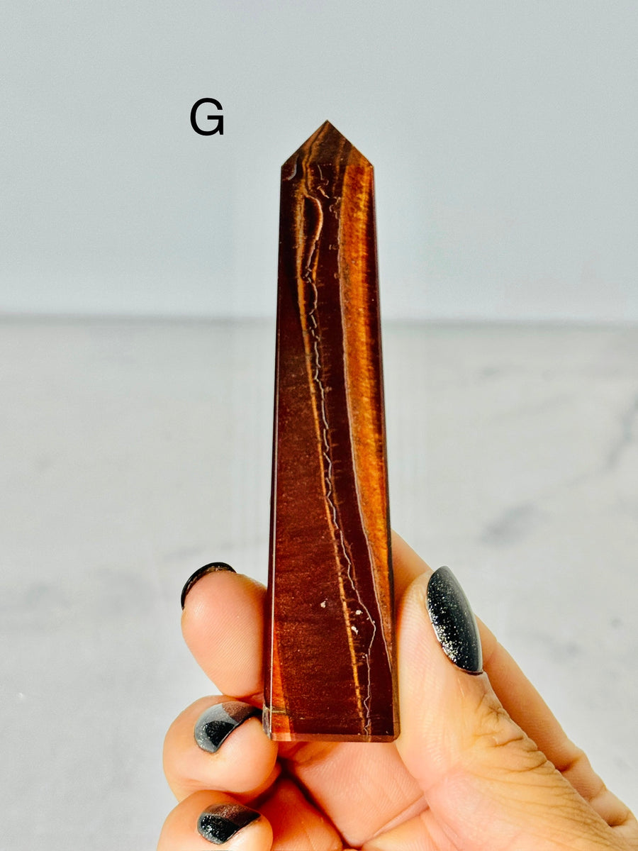 Red Tiger Eye Tower