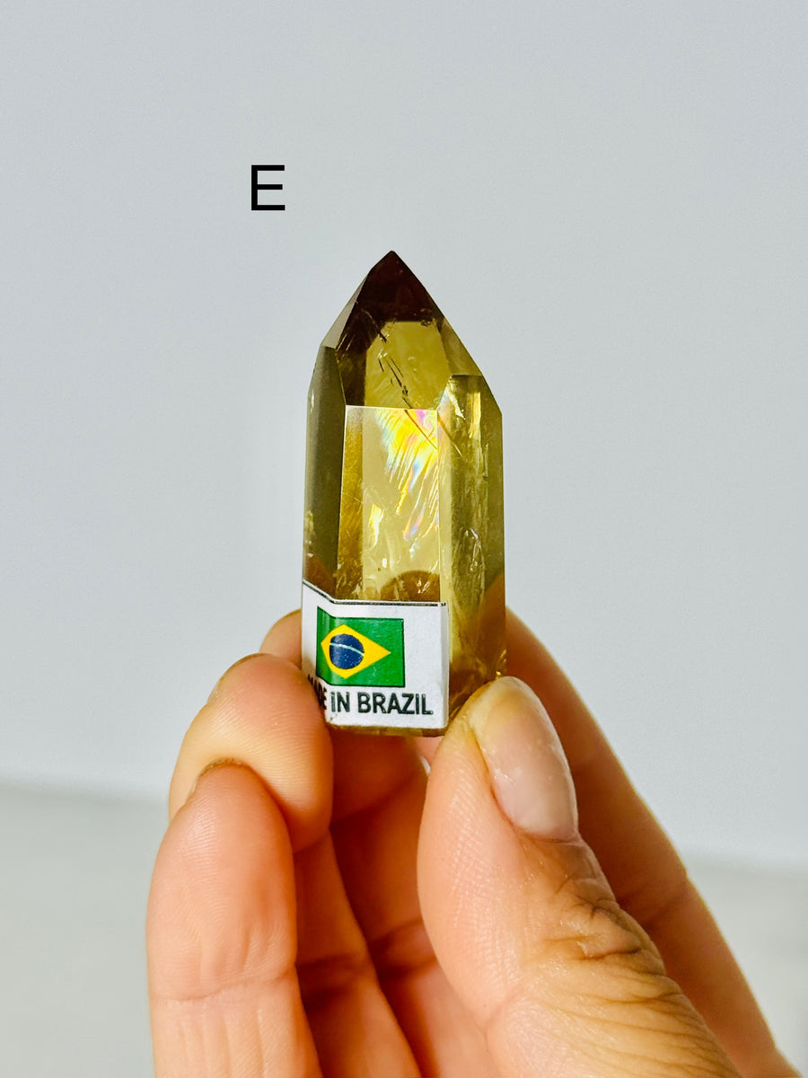 High Quality Brazilian Citrine Tower