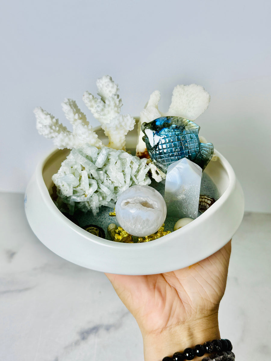 Ocean Dream Crystal Bowl #6