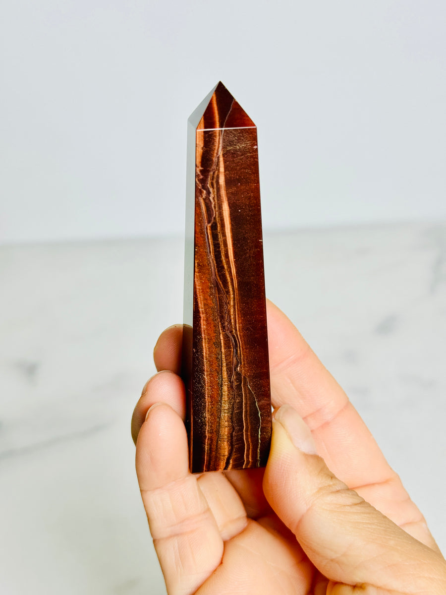 Red Tiger Eye Tower