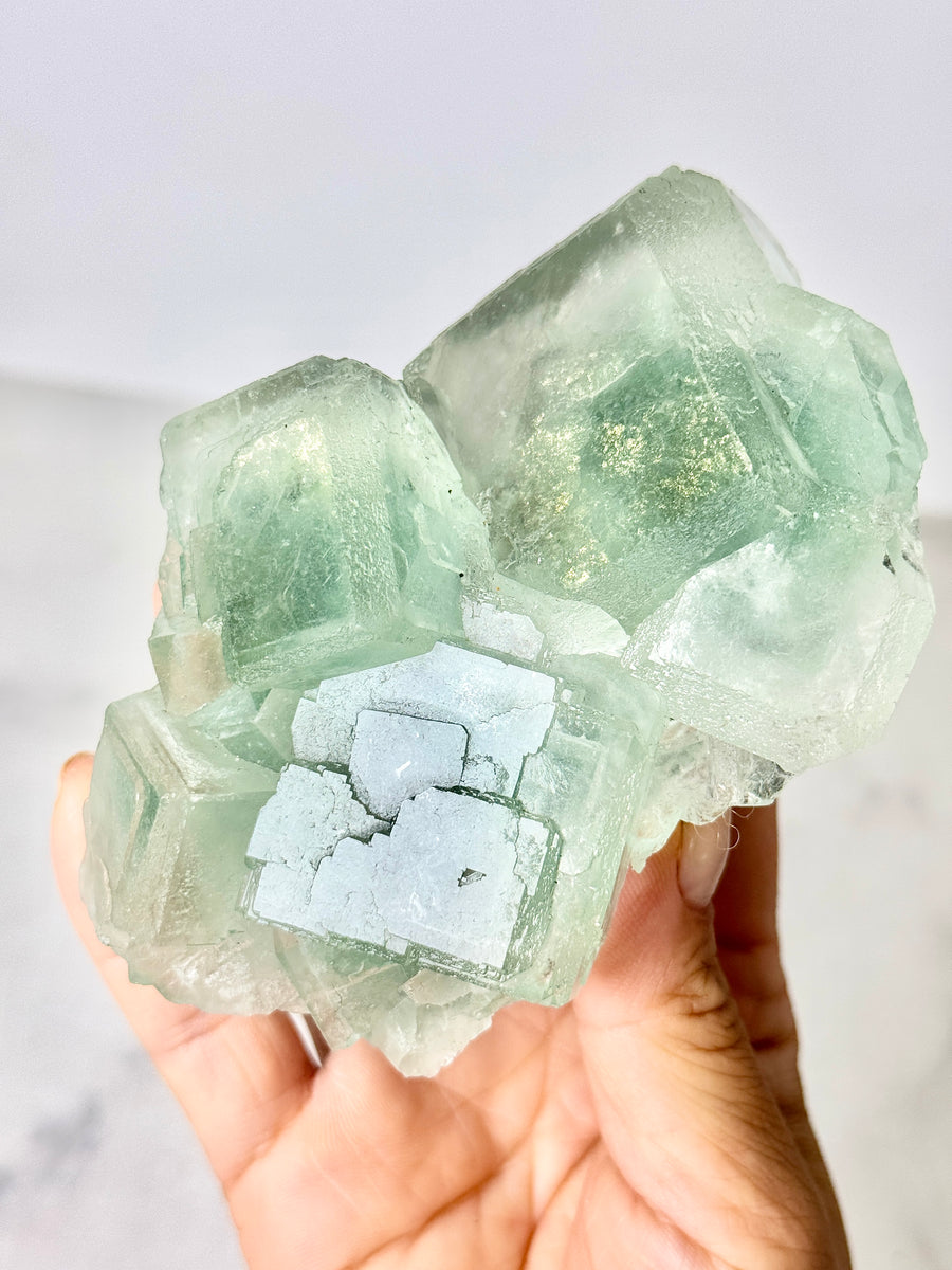 Green Porcelain Fluorite