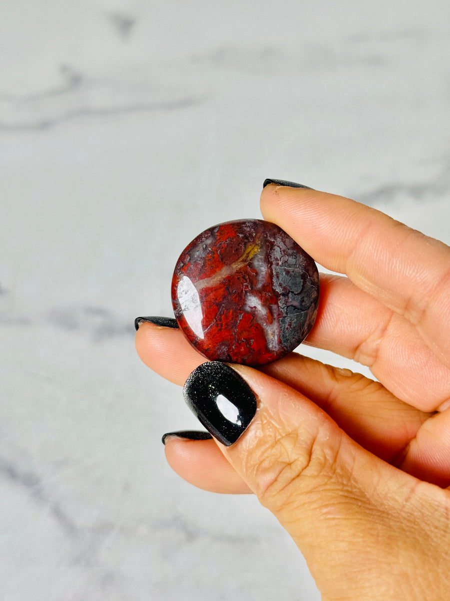 Jasperlite Flat Stone