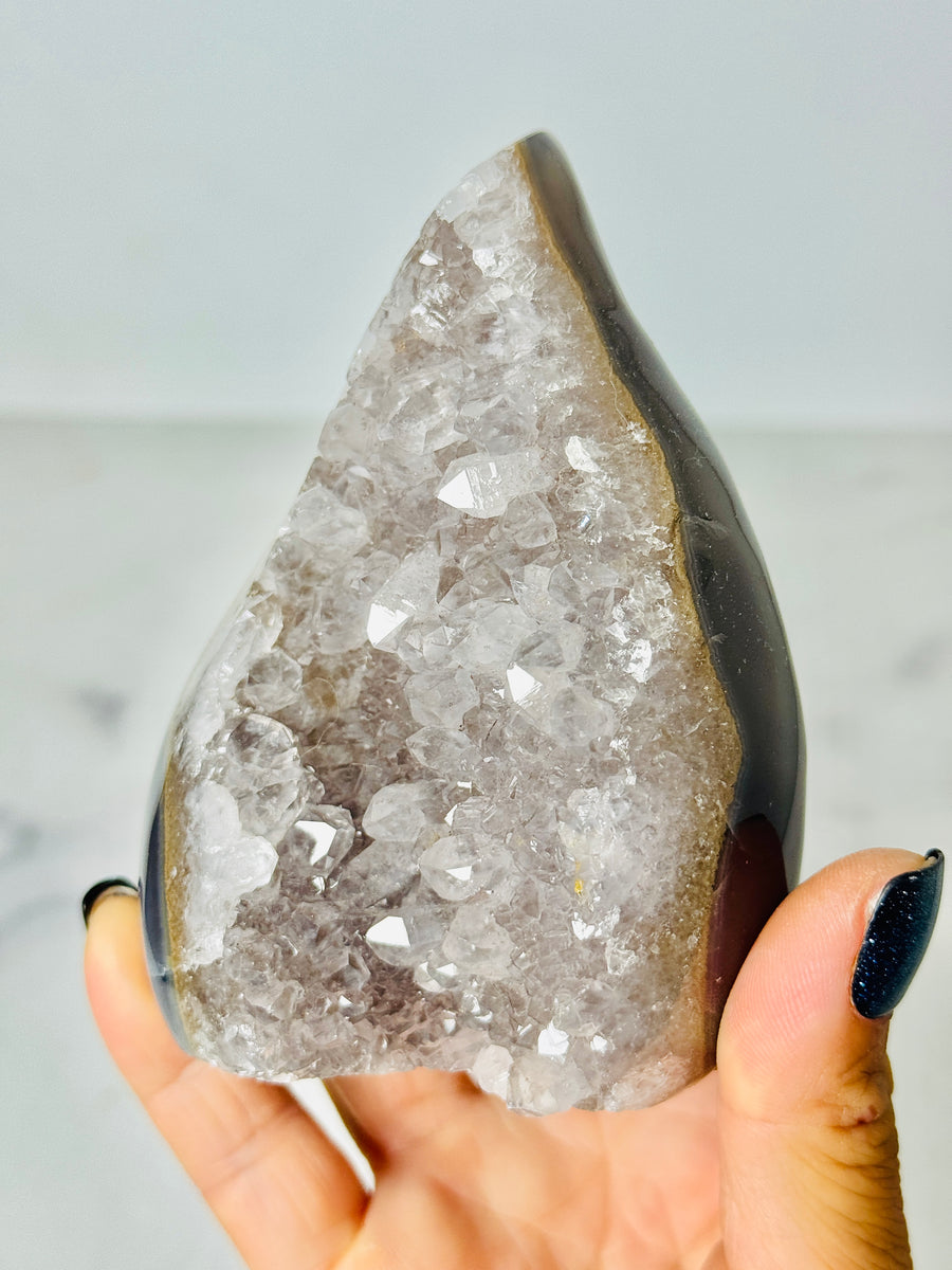 Clear Amethyst Flame