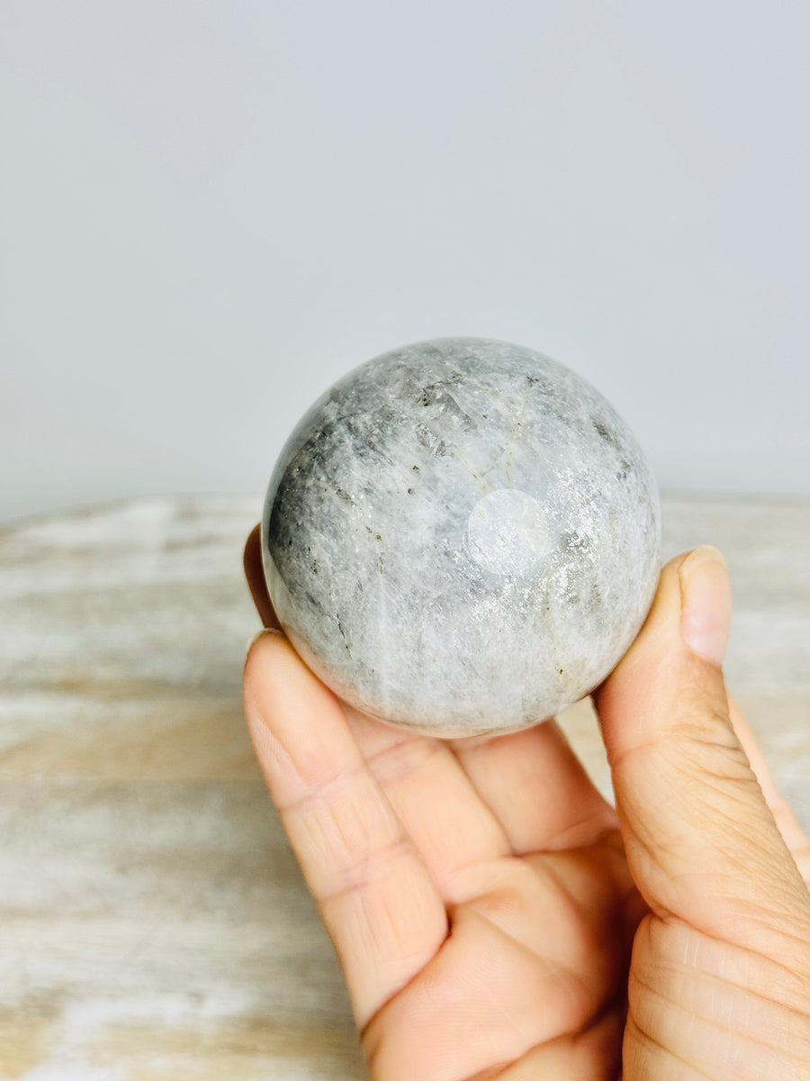 Tanzania Silver Moonstone Sphere