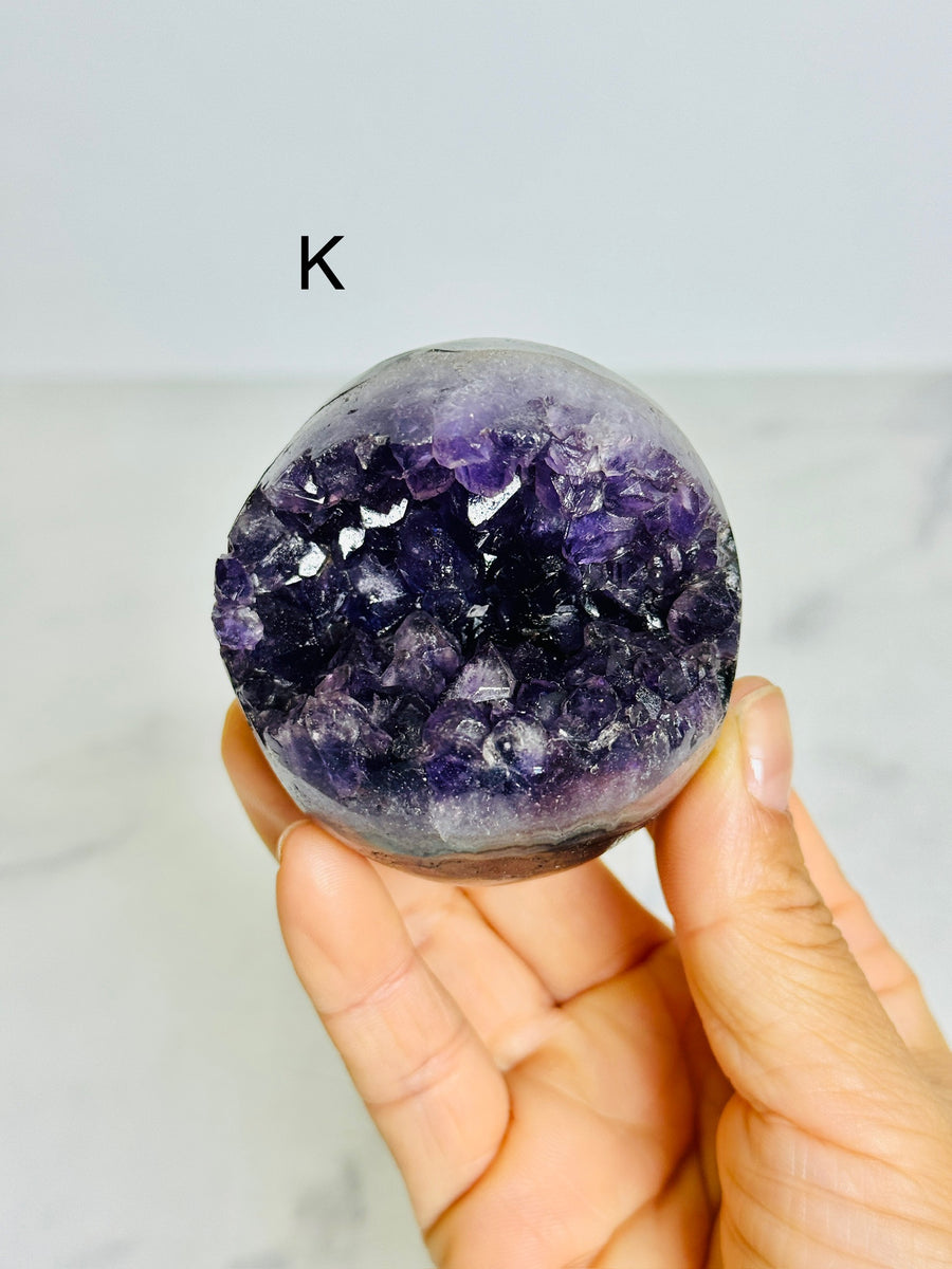 Amethyst Geode Sphere