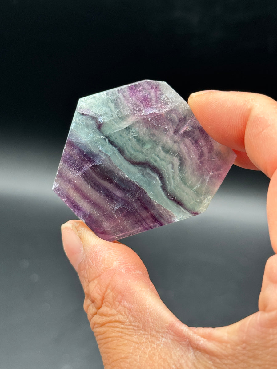 Rainbow Fluorite Mini Slab