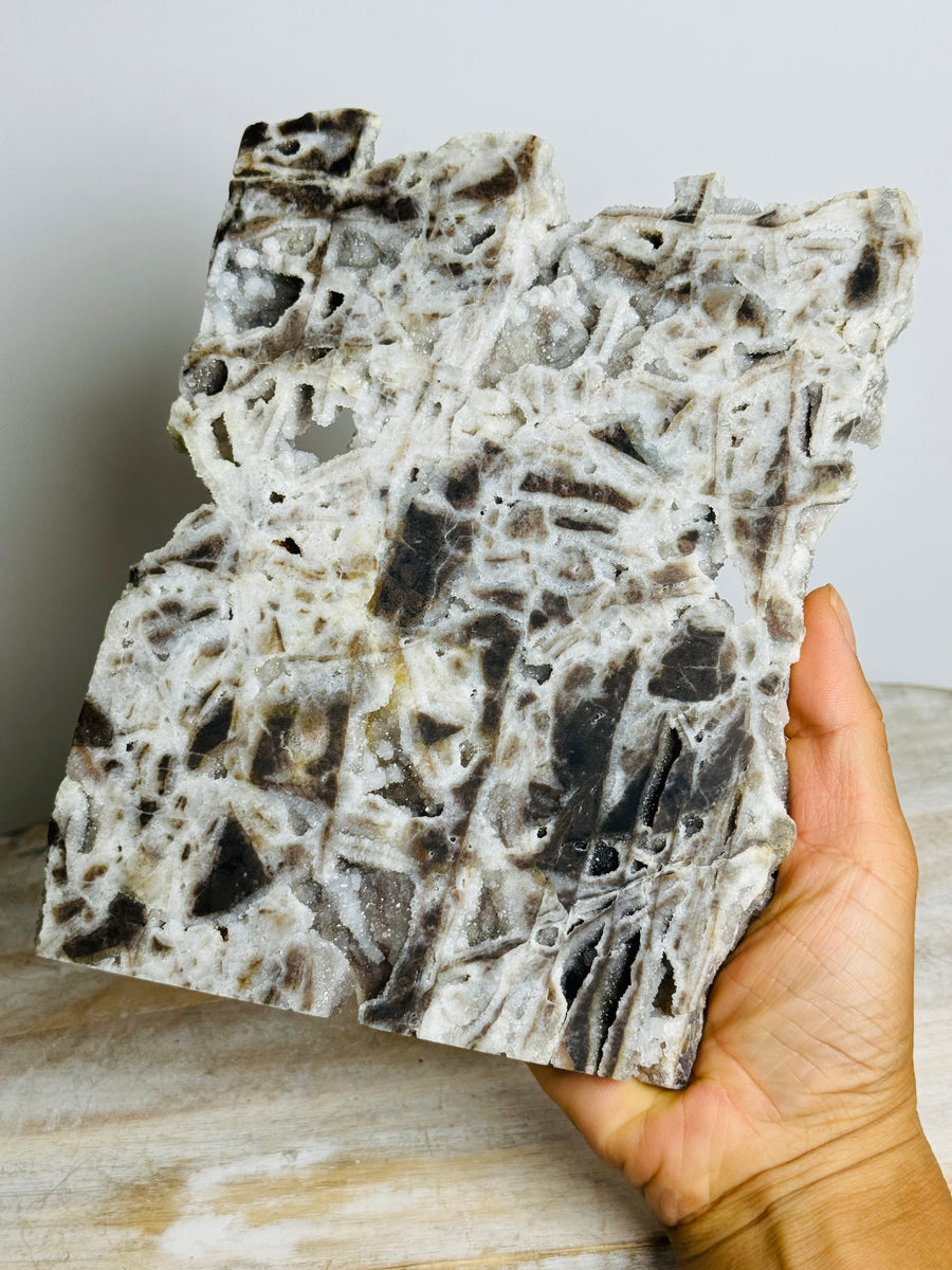 Large Sparkly Chalcedony Slab