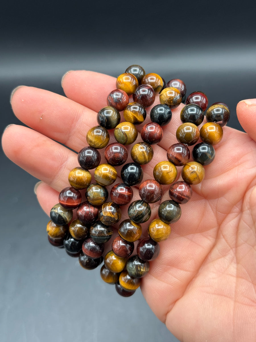 Multi-Color Tiger Eye Bracelet