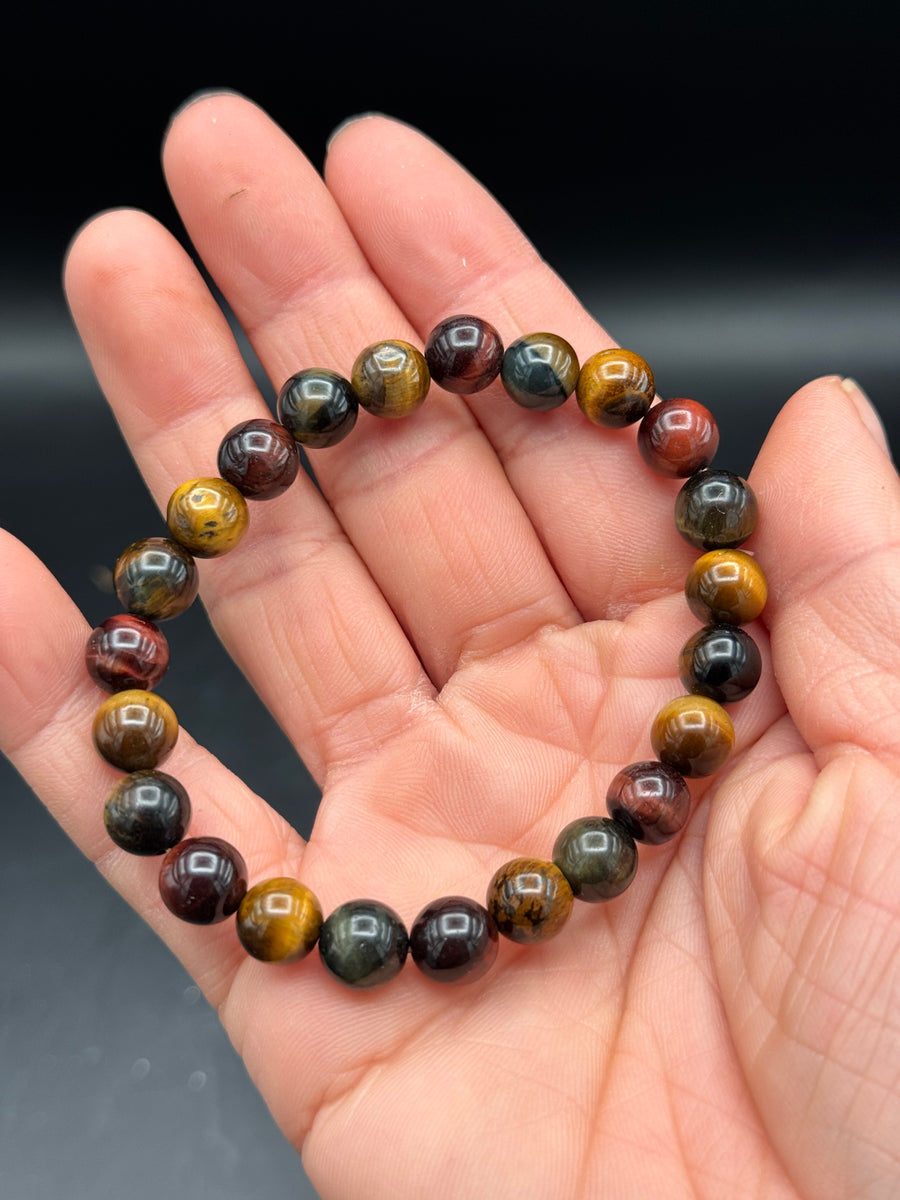 Multi-Color Tiger Eye Bracelet