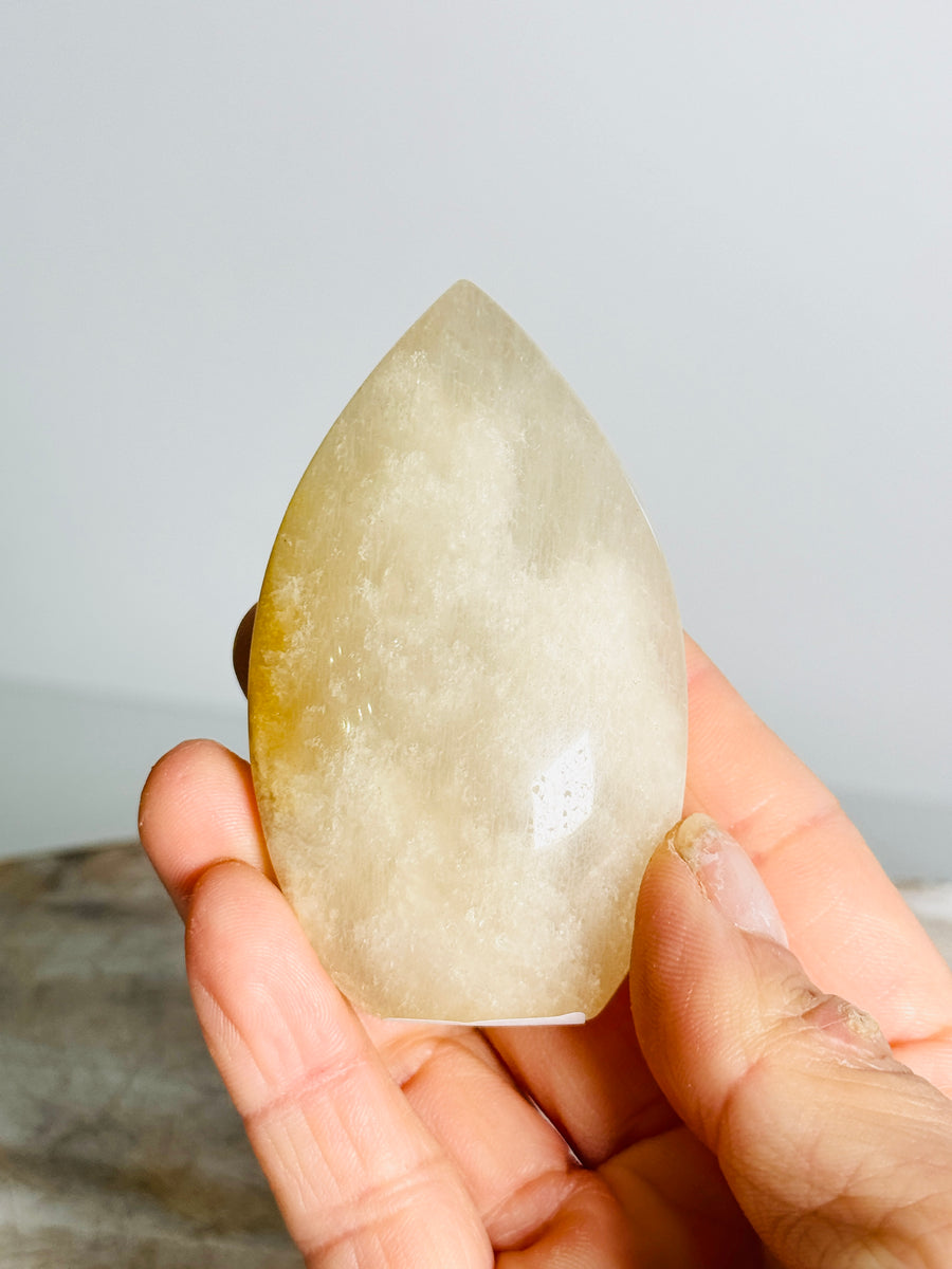 IMPERFECT - Moonstone Flame Carving