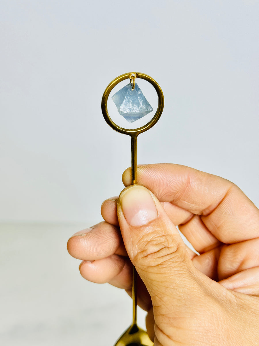 Fluorite Crystal Spoon