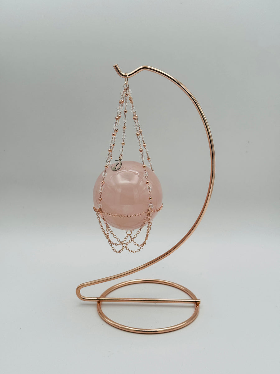 Jeweled Sphere Holder