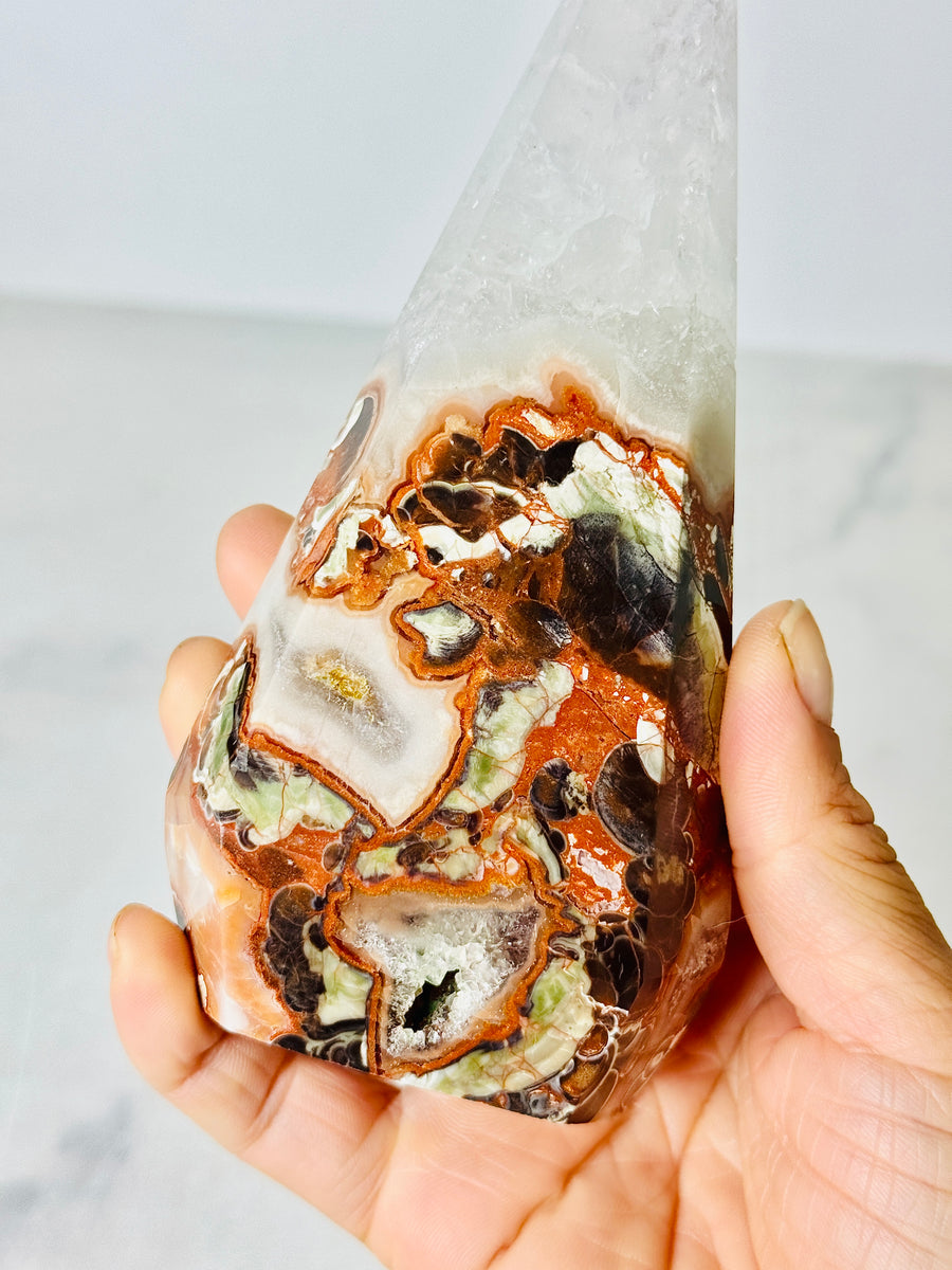 Money Agate Obelisk Tower