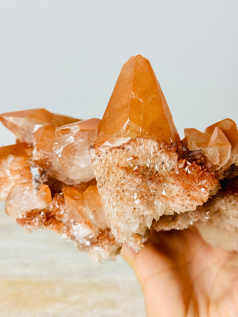 Red Diamond Calcite from Fengjiashan Mine