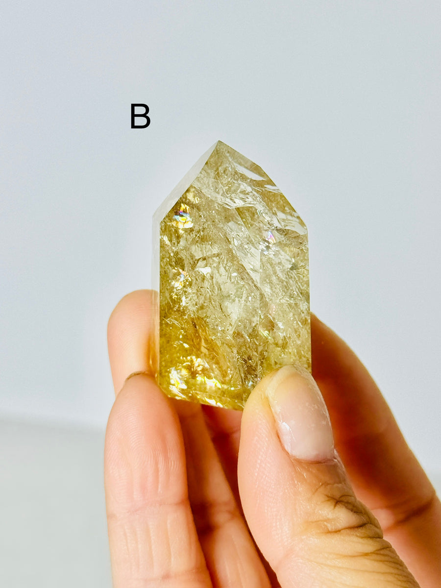 High Quality Brazilian Citrine Tower