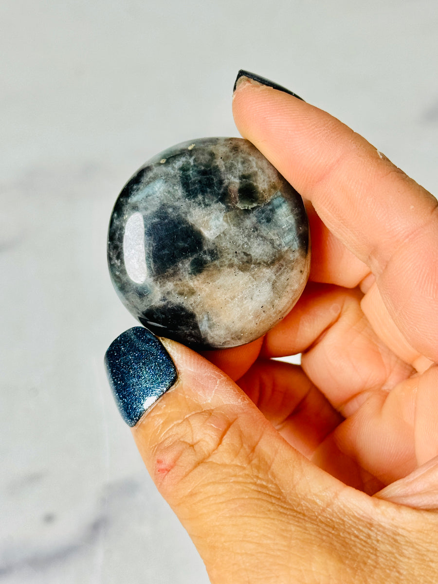 Polarity Moonstone Flat Stone