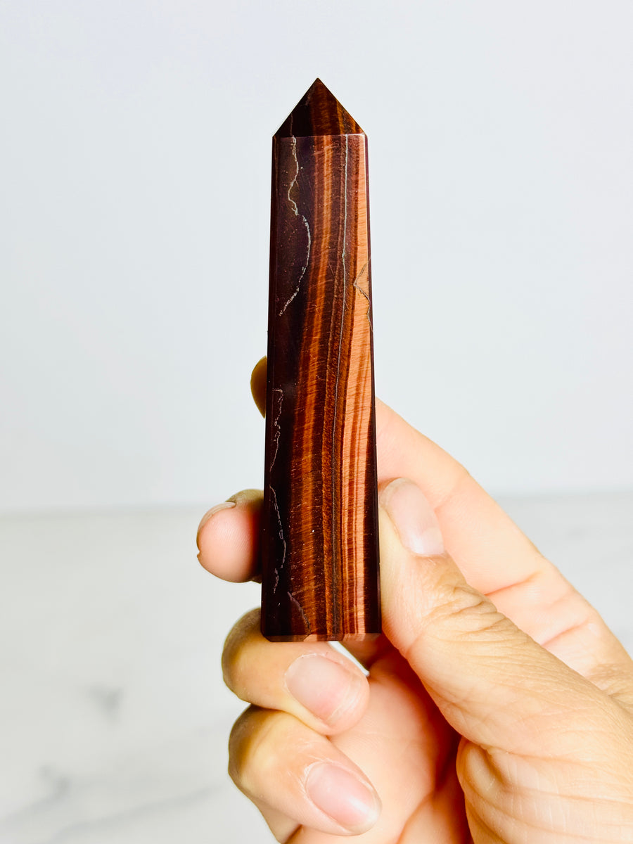 Red Tiger Eye Tower