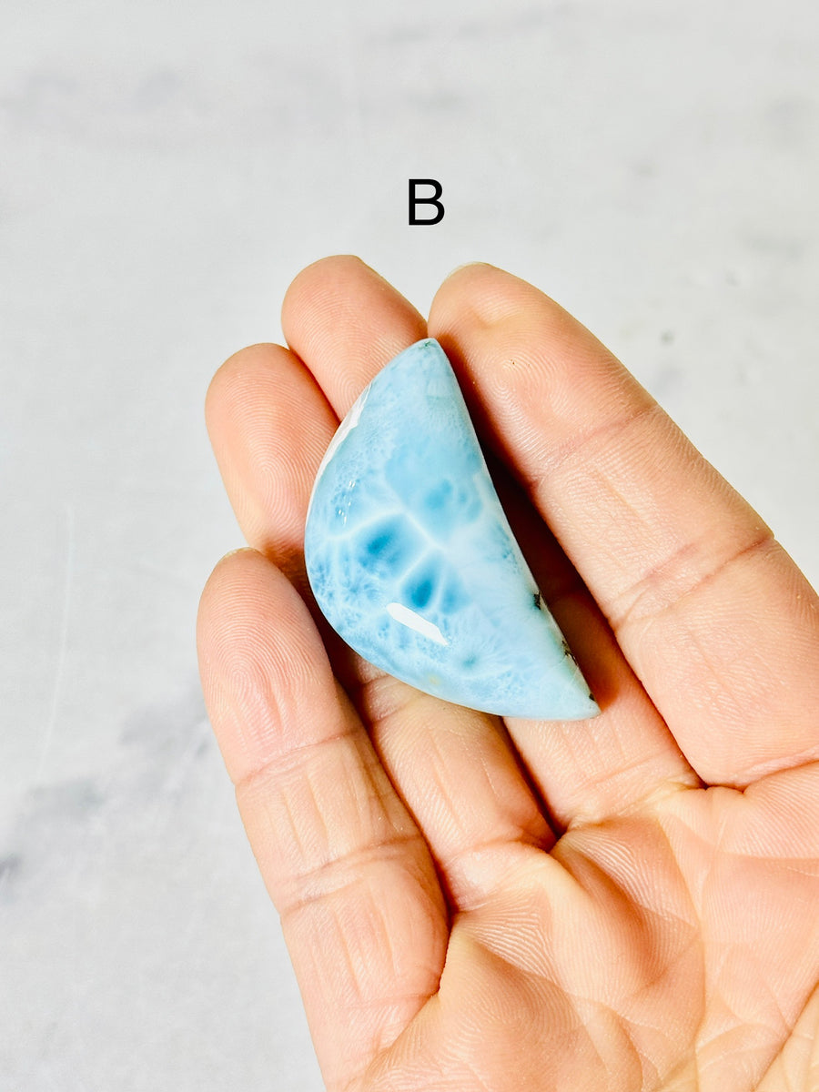 Larimar Carving
