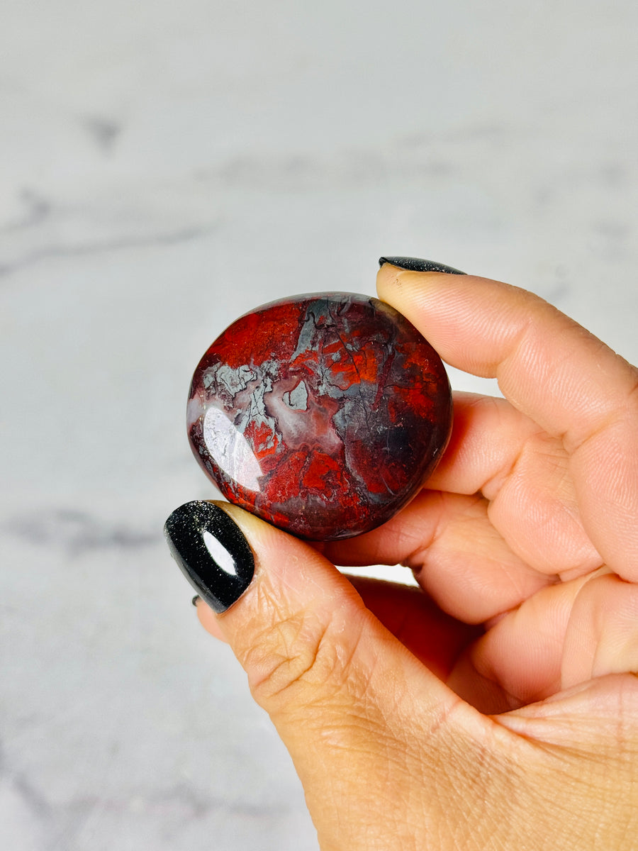 Jasperlite Flat Stone