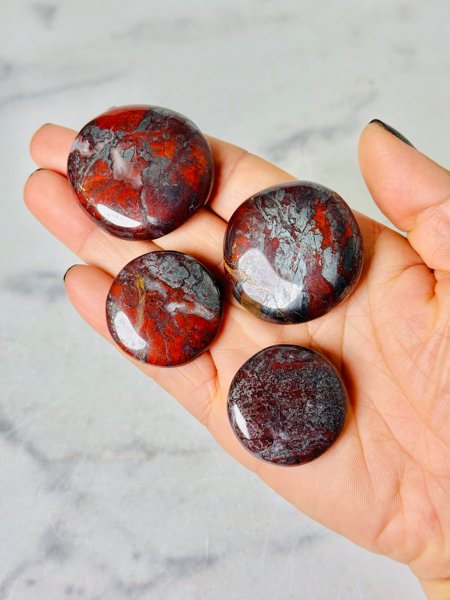 Jasperlite Flat Stone