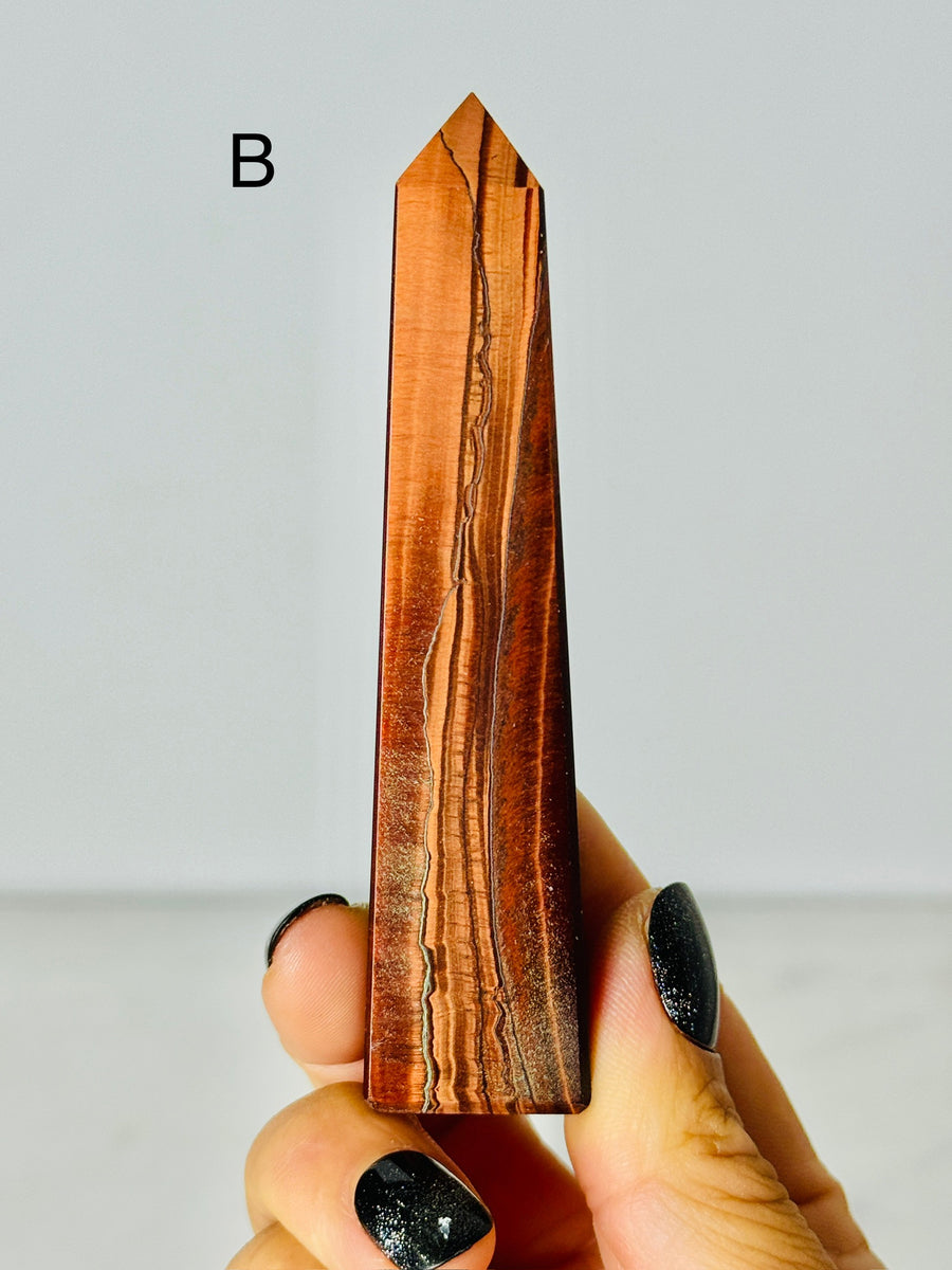 Red Tiger Eye Tower
