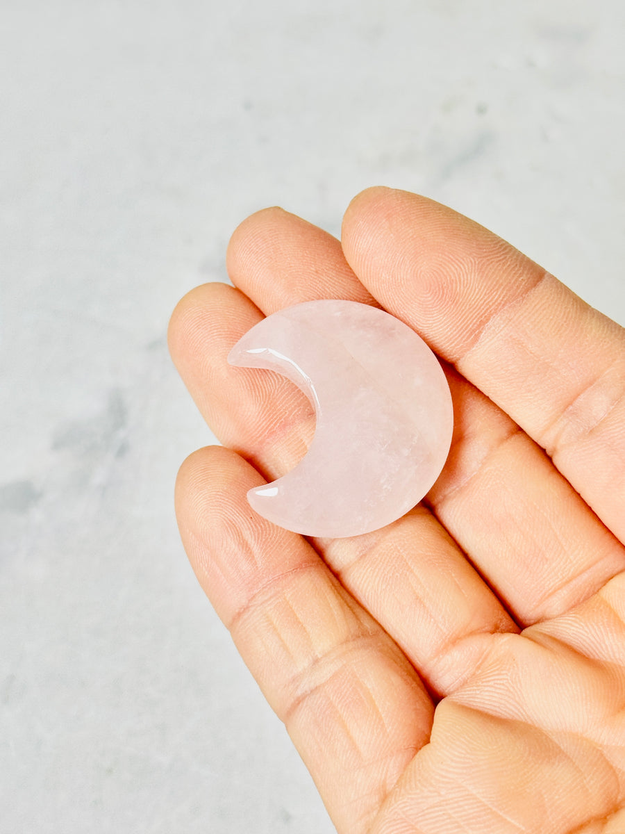 Mini Moon Crystal Carvings