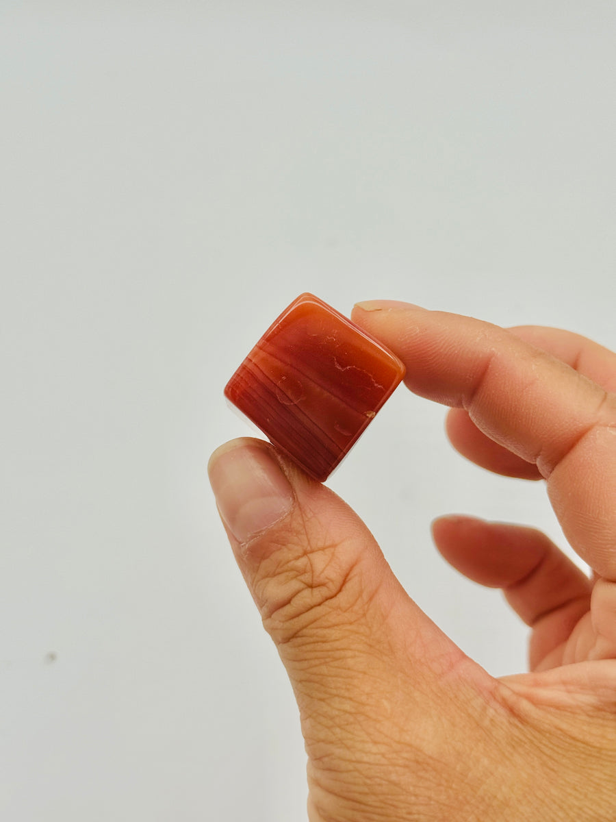 Carnelian Cube Carving