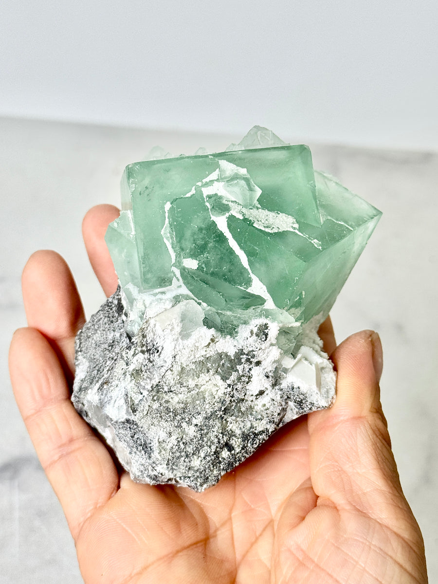 Green Porcelain Fluorite