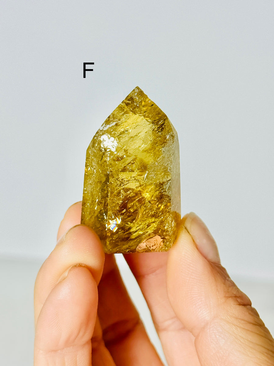 High Quality Brazilian Citrine Tower