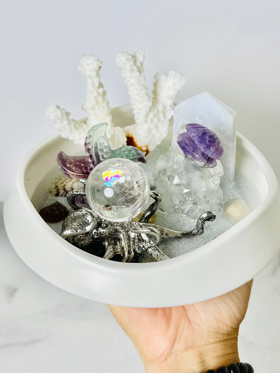 Ocean Dreams Crystal Bowl #1