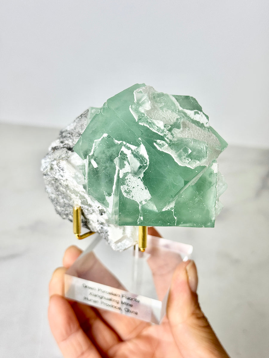 Green Porcelain Fluorite