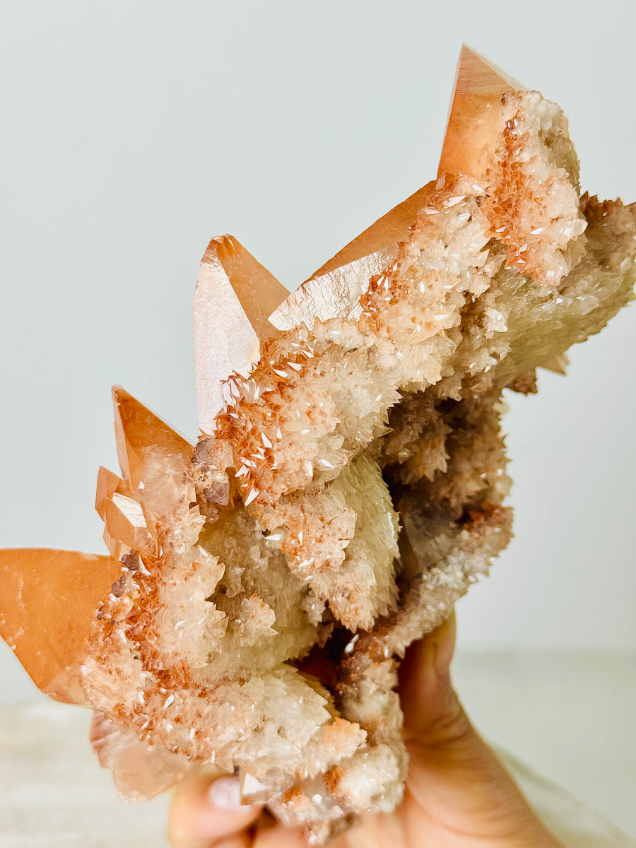 Red Diamond Calcite from Fengjiashan Mine