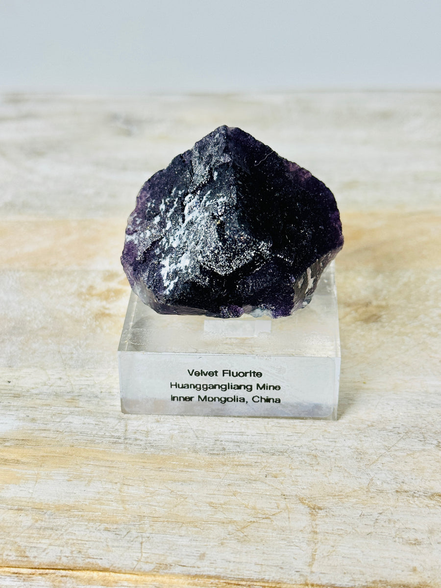 Velvet Fluorite from Inner Mongolia