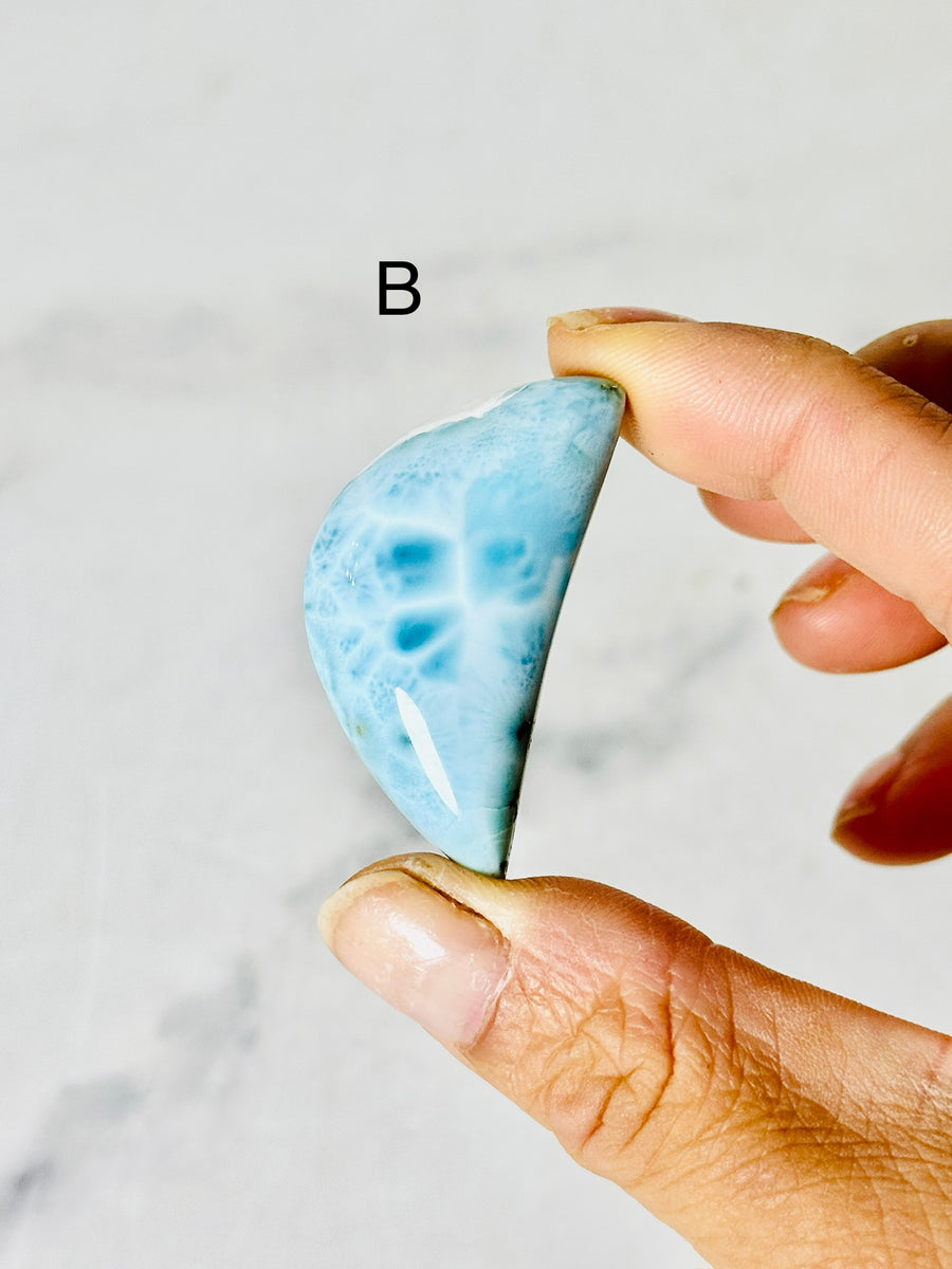 Larimar Carving