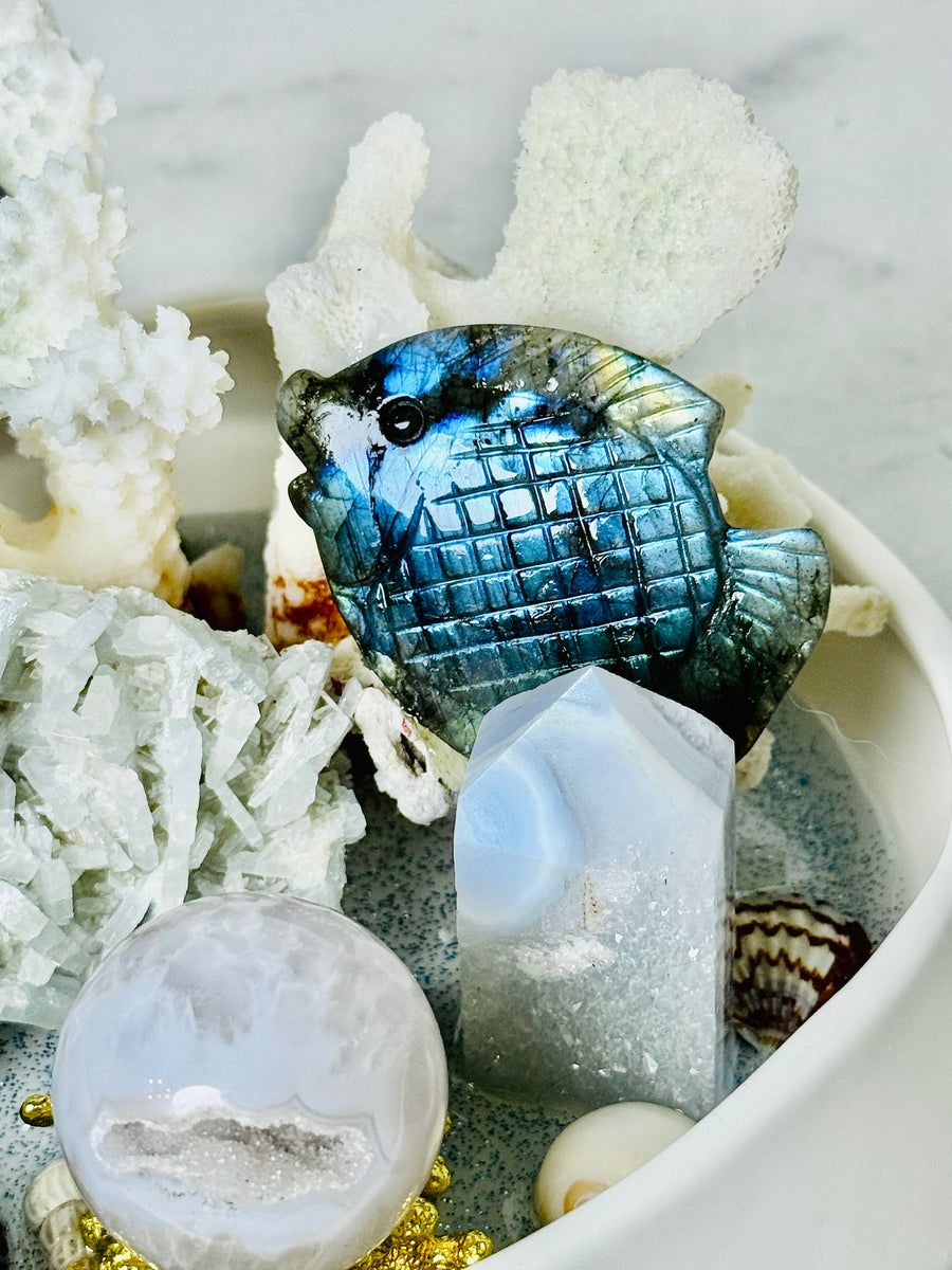 Ocean Dream Crystal Bowl #6