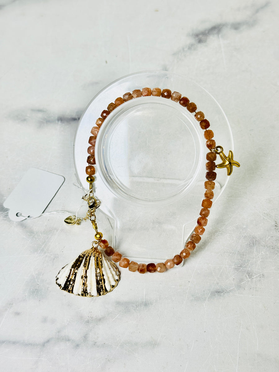 “Sun-Kissed Shores” Bracelet or Anklet