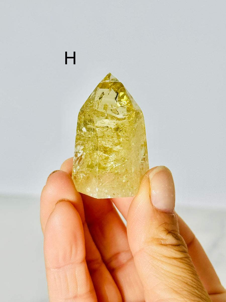 High Quality Brazilian Citrine Tower