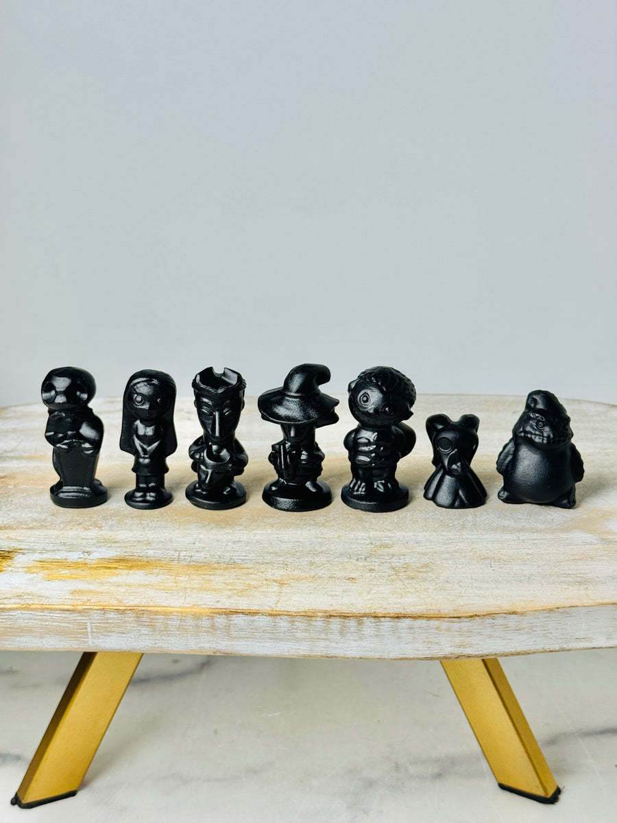 IMPERFECT - Black Obsidian Nightmare Before Christmas Carving Set