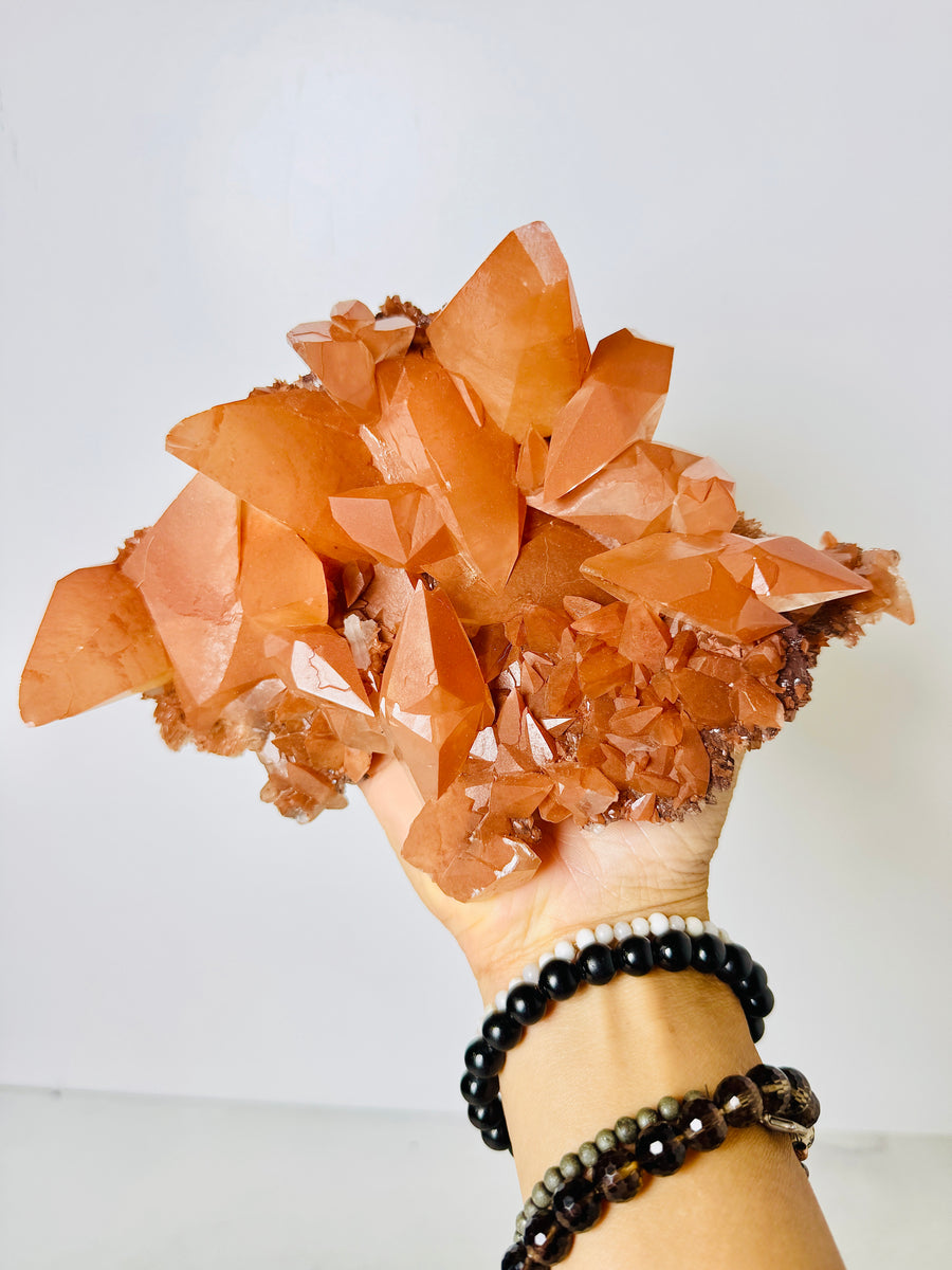 Red Diamond Calcite from Fengjiashan Mine