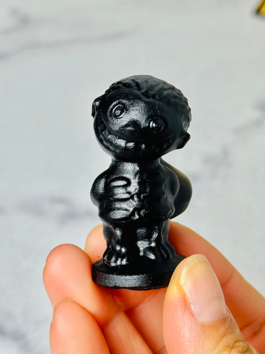 IMPERFECT - Black Obsidian Nightmare Before Christmas Carving Set
