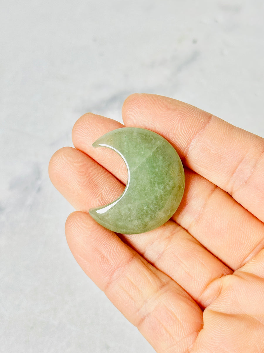 Mini Moon Crystal Carvings