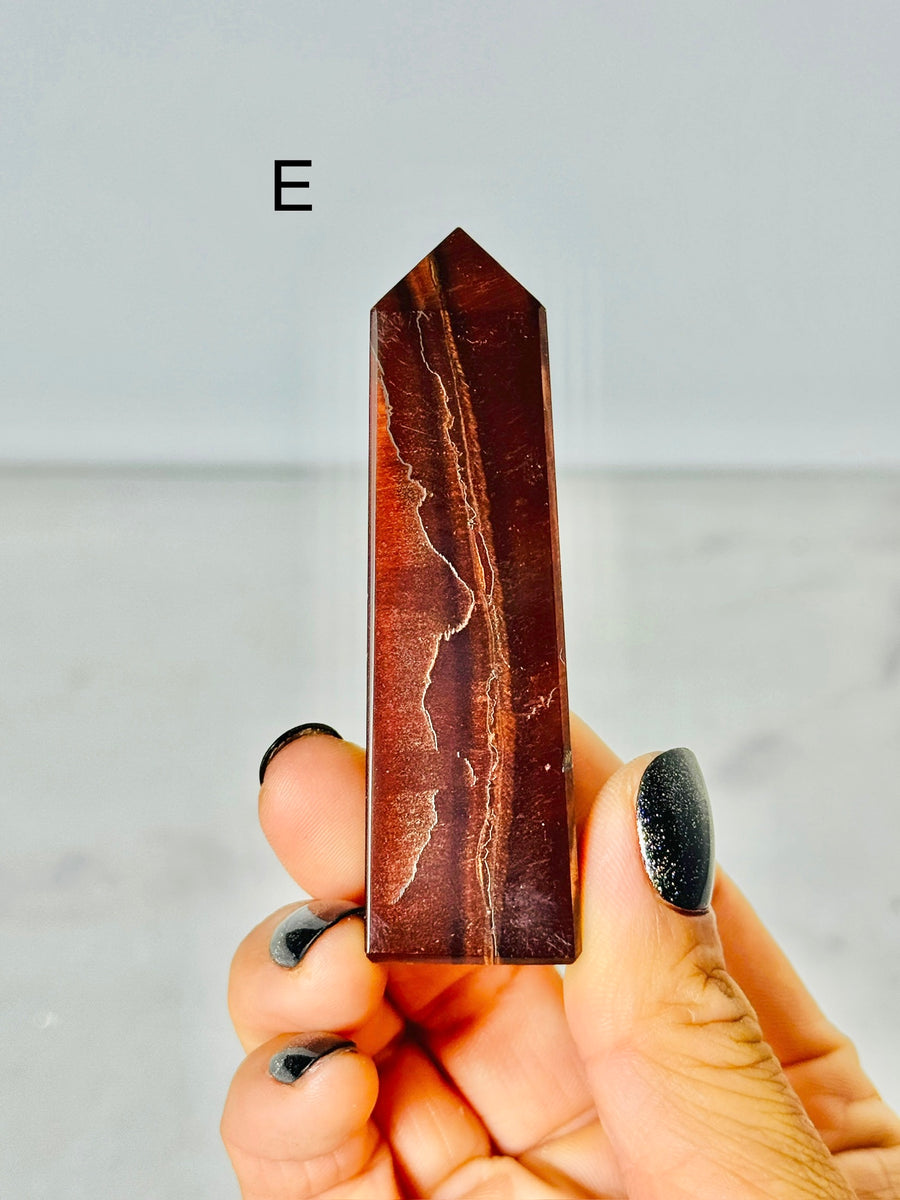 Red Tiger Eye Tower