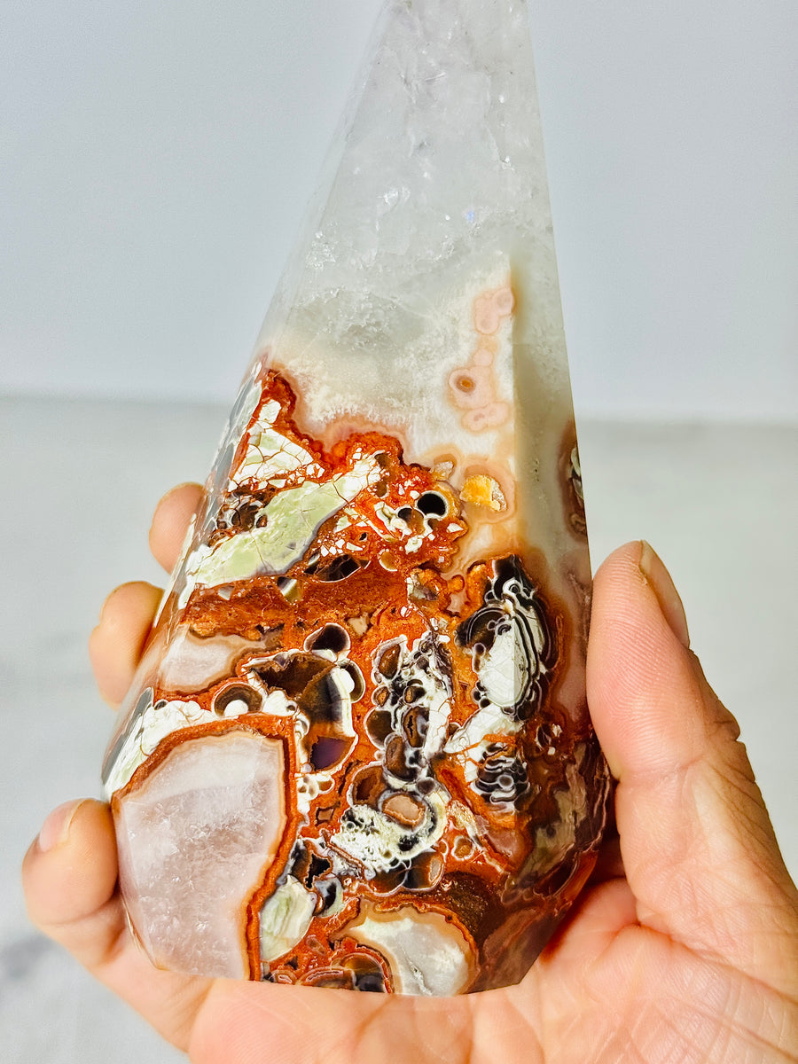 Money Agate Obelisk Tower