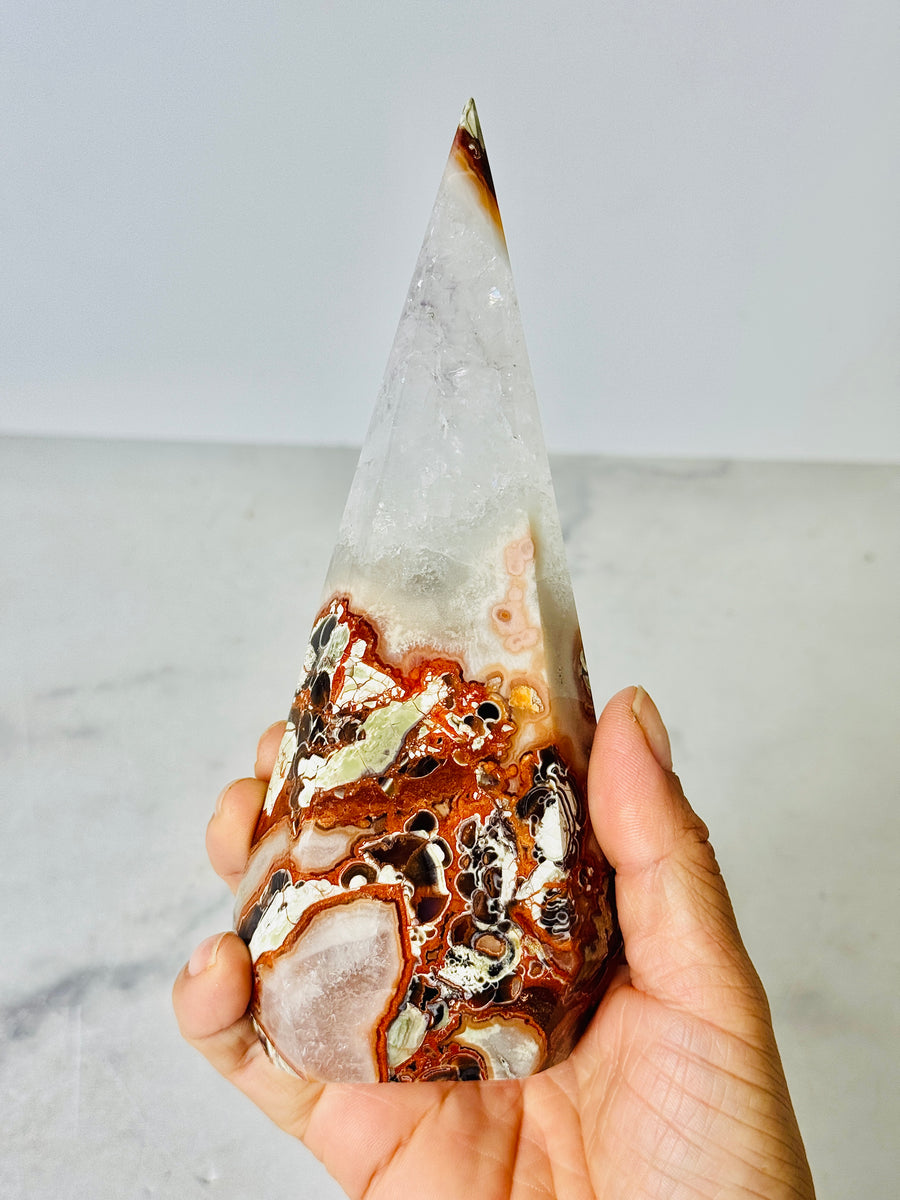 Money Agate Obelisk Tower