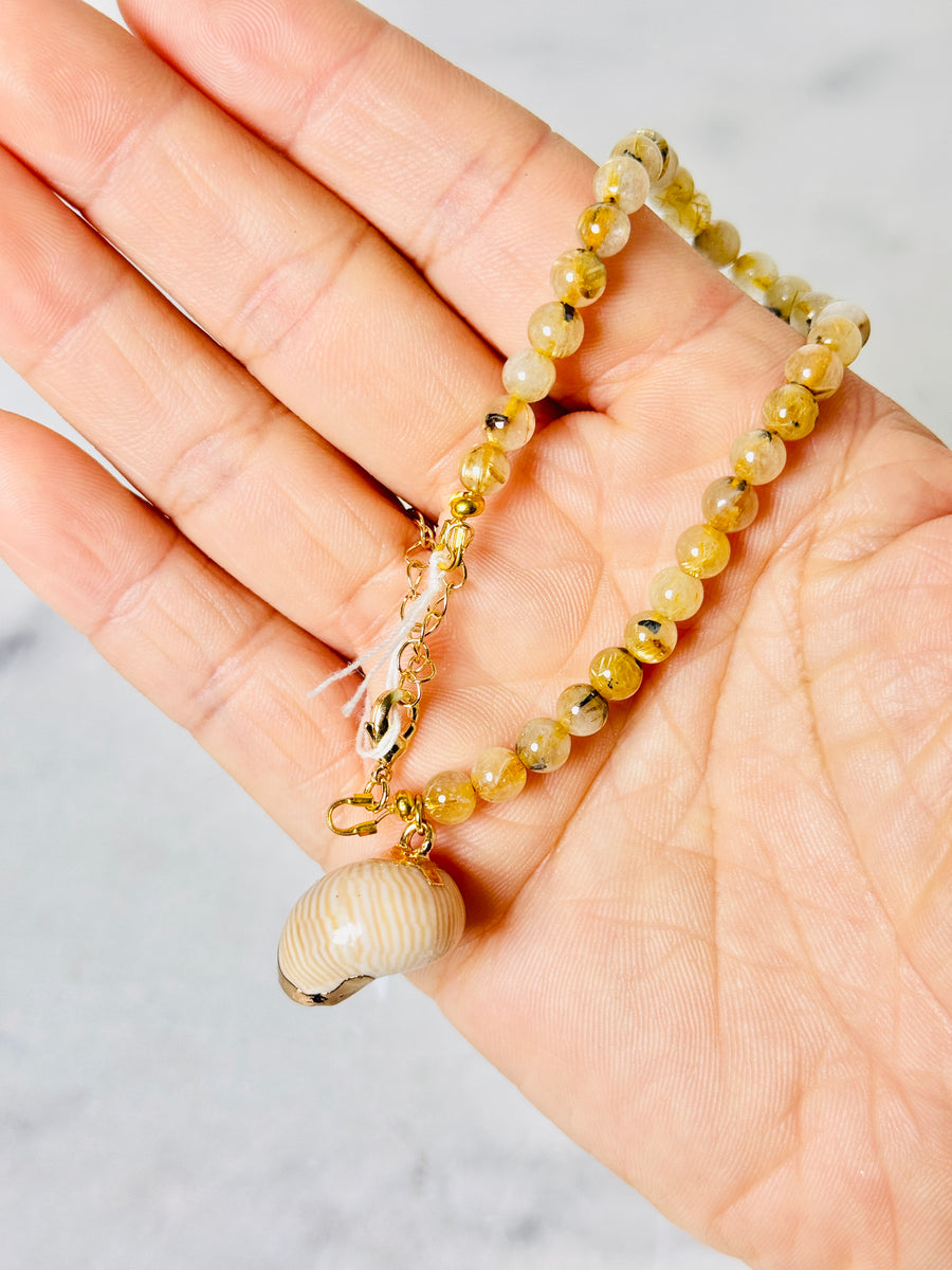 Gold Tide Rutile Bracelet
