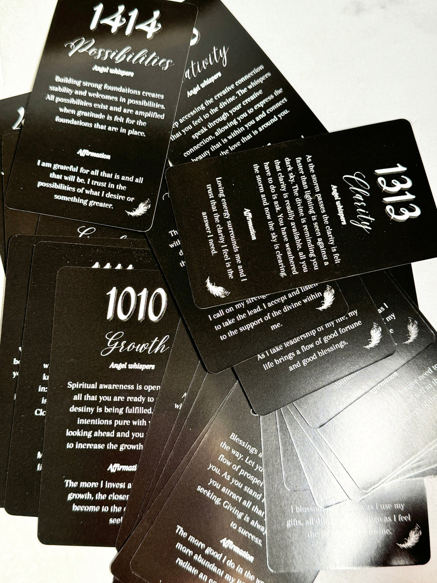 Oracle, Affirmation & Tarot Card