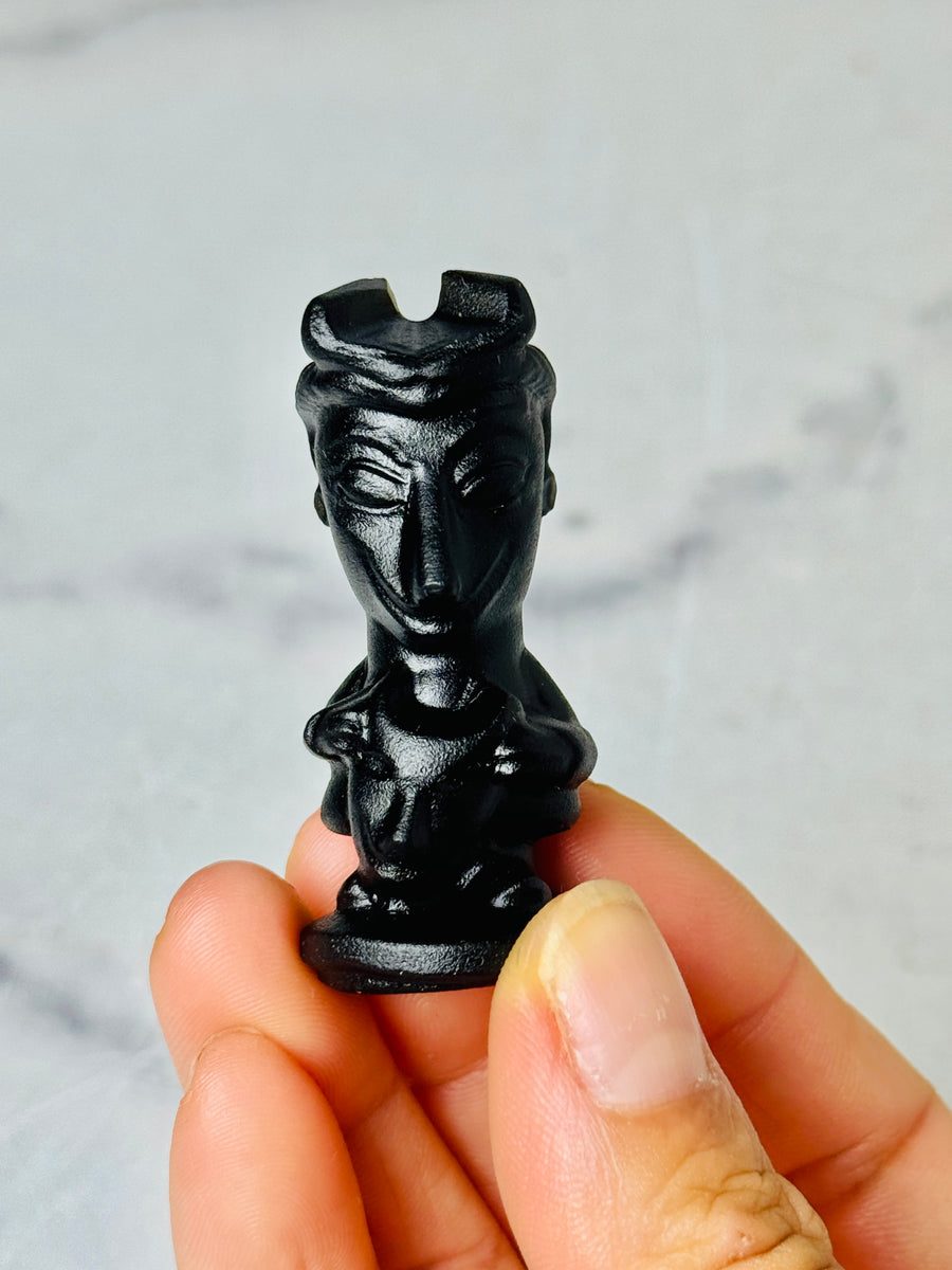 IMPERFECT - Black Obsidian Nightmare Before Christmas Carving Set