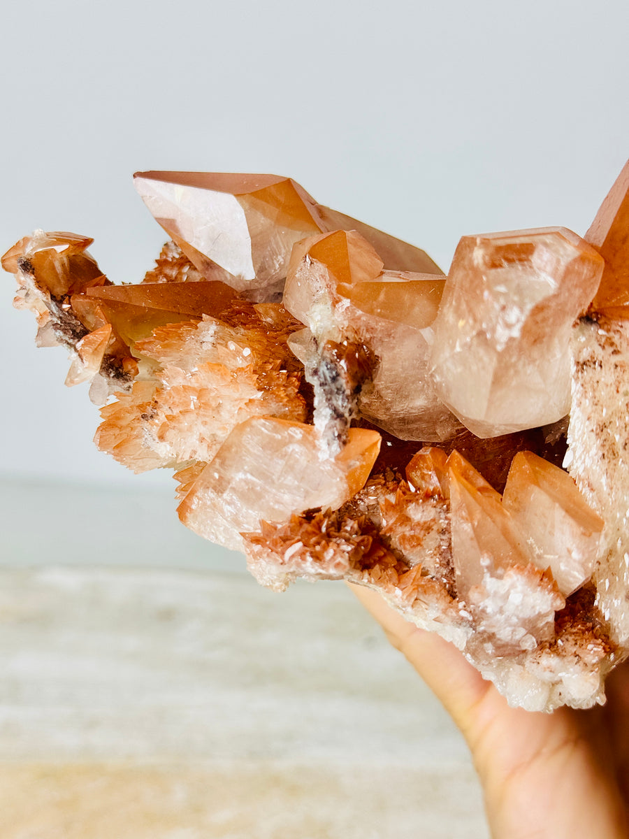 Red Diamond Calcite from Fengjiashan Mine